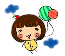 small fruit sticker #10663559