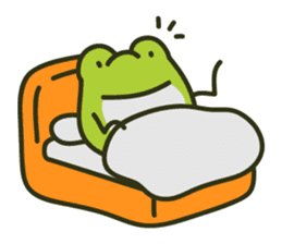 Keko the frog "frog's travel" sticker #10663924