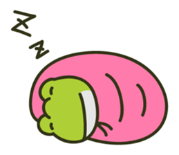 Keko the frog "frog's travel" sticker #10663927