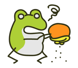 Keko the frog "frog's travel" sticker #10663935