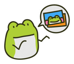 Keko the frog "frog's travel" sticker #10663942