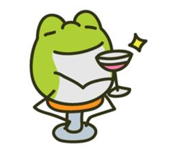Keko the frog "frog's travel" sticker #10663945
