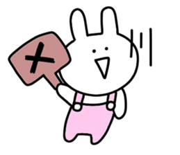 Loose rabbit.. sticker #10663975