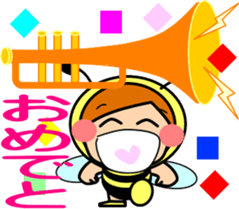 Princess bee sticker #10664109