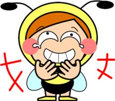 Princess bee sticker #10664116