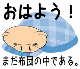 Bellyband pig2 sticker #10664530