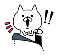 Cat coming out from the wallpaper sticker #10664714
