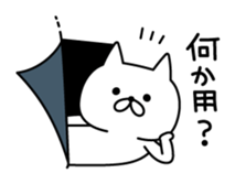 Cat coming out from the wallpaper sticker #10664717