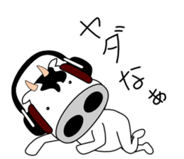 Headphone animals sticker #10665648