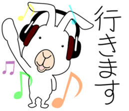 Headphone animals sticker #10665655