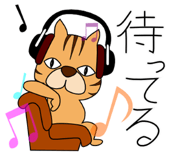 Headphone animals sticker #10665658