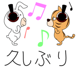Headphone animals sticker #10665659
