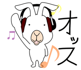 Headphone animals sticker #10665665