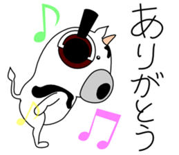 Headphone animals sticker #10665666