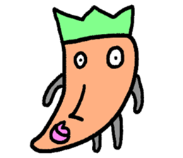 Grudge of vegetables sticker #10665889