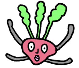 Grudge of vegetables sticker #10665920