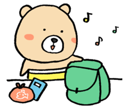 High Waist Bear 3 sticker #10666104