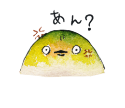 Play of funny birds sticker #10666449