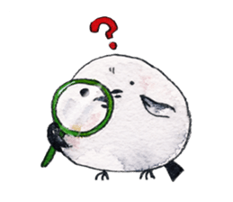 Play of funny birds sticker #10666452