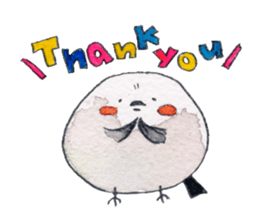 Play of funny birds sticker #10666466