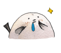 Play of funny birds sticker #10666486