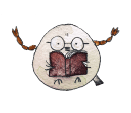 Play of funny birds sticker #10666487