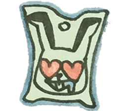 CaCa: Cats & Bunny LoveLove sticker #10667012