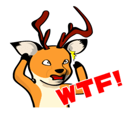 The Deer vol.1 sticker #10667050