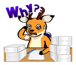 The Deer vol.1 sticker #10667059