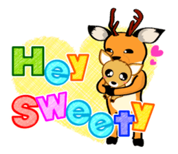 The Deer vol.1 sticker #10667078