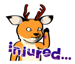 The Deer vol.1 sticker #10667080