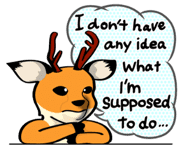 The Deer vol.1 sticker #10667083