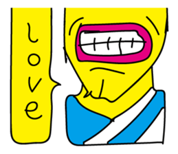 Face game sticker #10667301