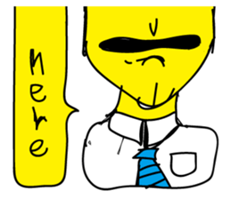 Face game sticker #10667308