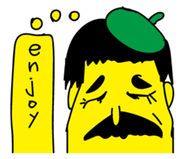 Face game sticker #10667312