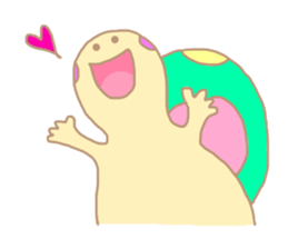 pretty turtle sticker #10667372