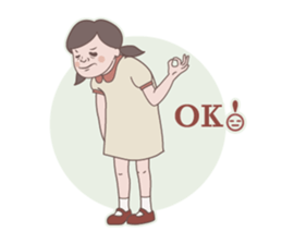 Seafood girl daily life sticker #10667850
