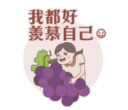Seafood girl daily life sticker #10667877