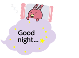 NOVA Usagi 2 (English speech bubbles) sticker #10667892
