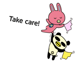 NOVA Usagi 2 (English speech bubbles) sticker #10667897