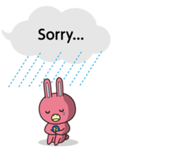 NOVA Usagi 2 (English speech bubbles) sticker #10667900