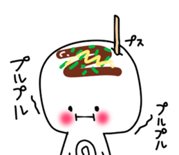 Octopus six -legged from Taiga sticker #10667986