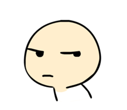 Difficult nuances transmitted sticker #10668373