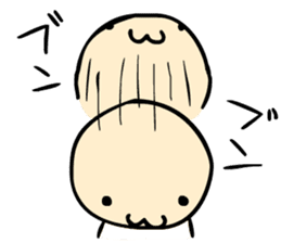 Difficult nuances transmitted sticker #10668384