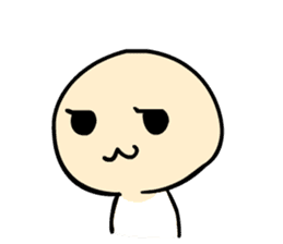 Difficult nuances transmitted sticker #10668386