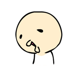 Difficult nuances transmitted sticker #10668388