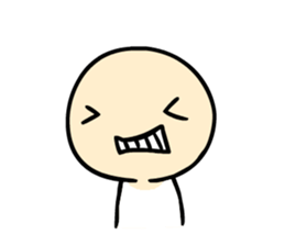 Difficult nuances transmitted sticker #10668390