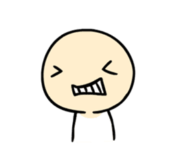 Difficult nuances transmitted sticker #10668390