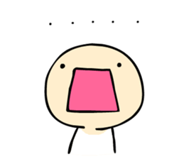 Difficult nuances transmitted sticker #10668394