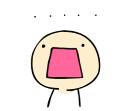 Difficult nuances transmitted sticker #10668394